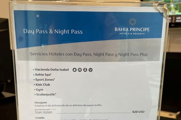 Day pass available. Kids are half off 