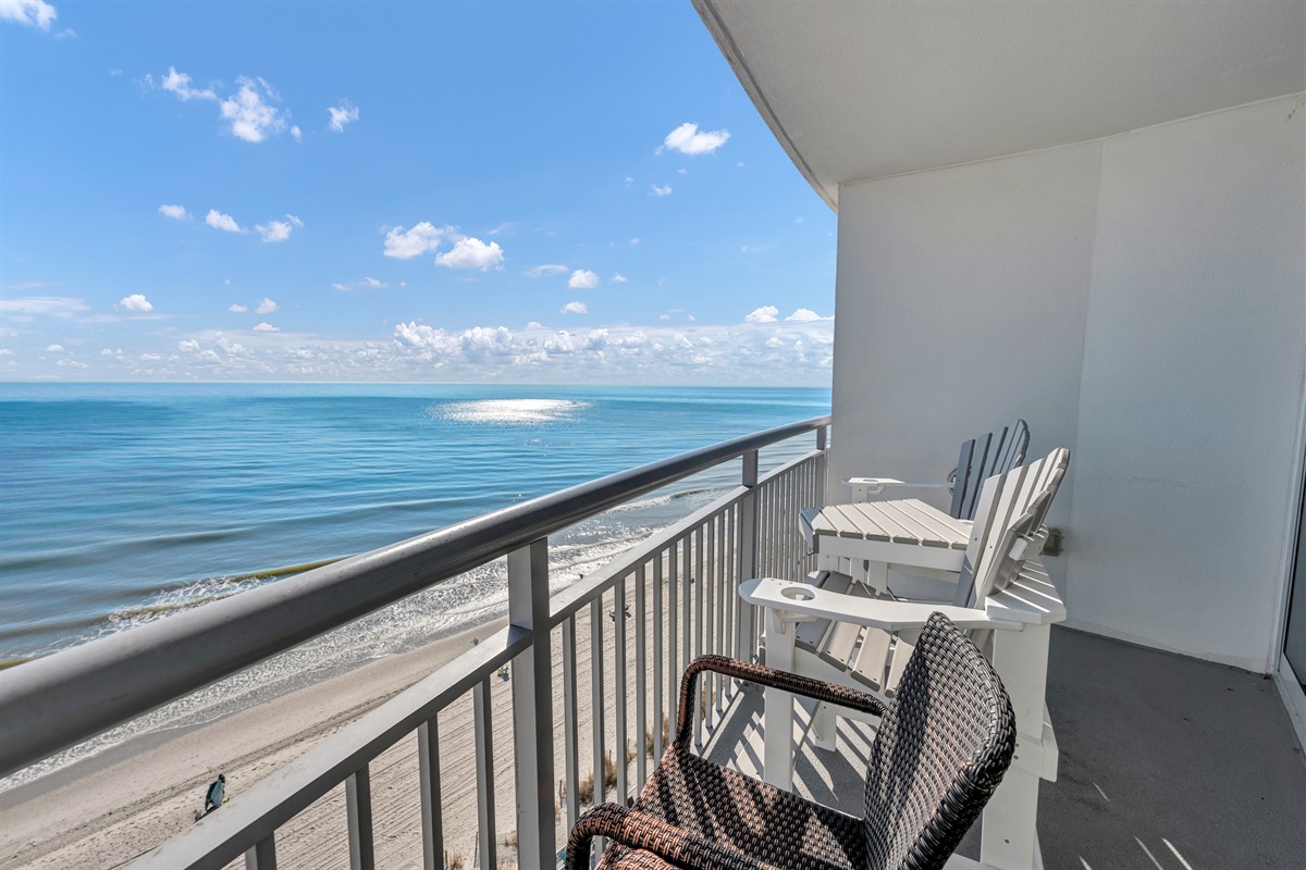 Breathtaking Views from Balcony!