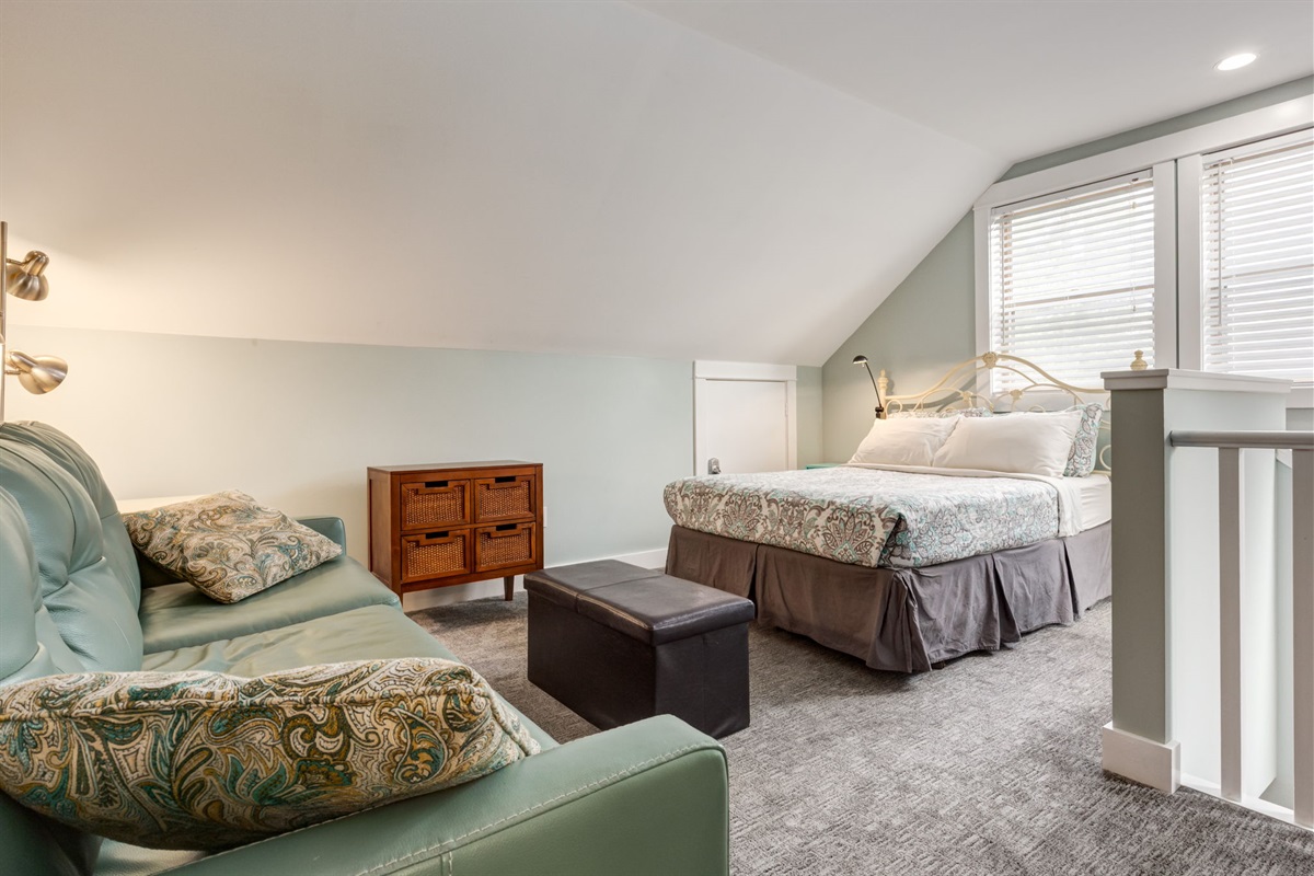 Bright, semi-private loft