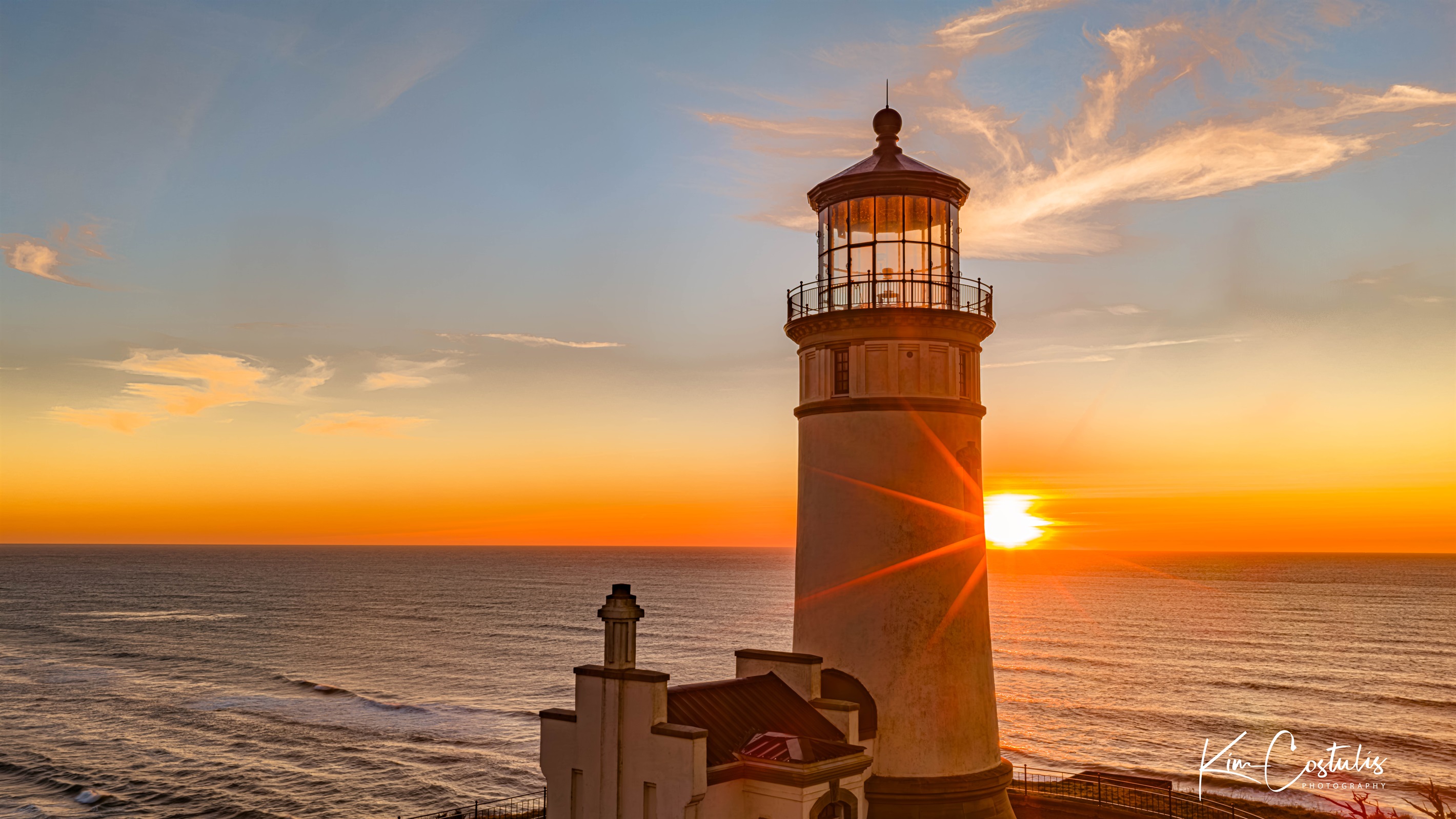 North Head Lighthouse on a crisp, gorgeous February evening!
