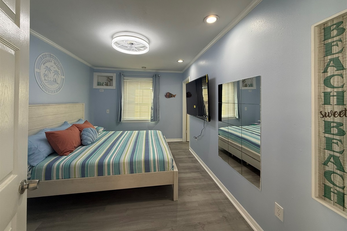 King Size Bed in Bedroom #3