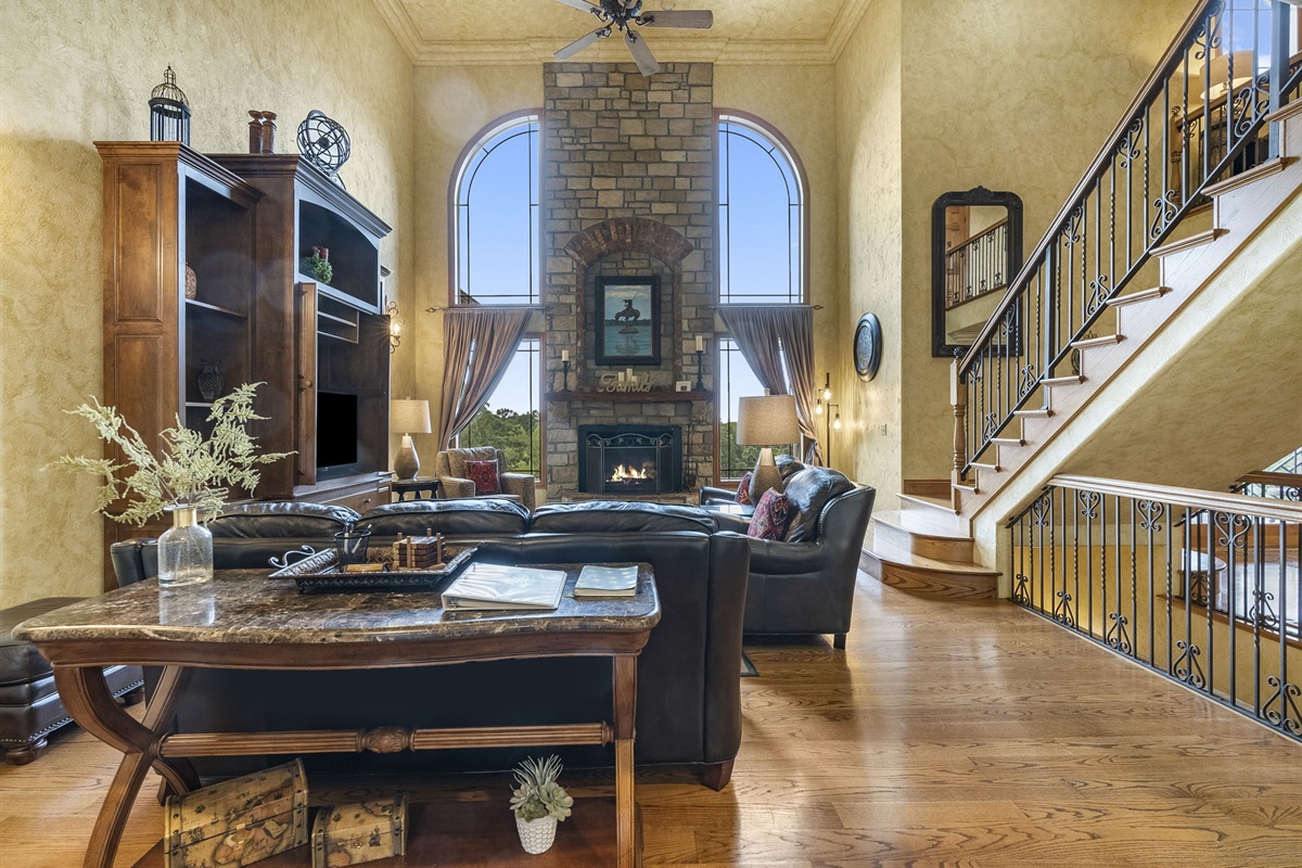 beautiful view from the main living room