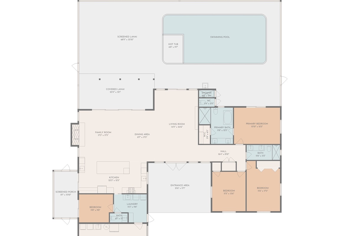 House Layout - Get a feel for the flow of the home with this detailed floor plan