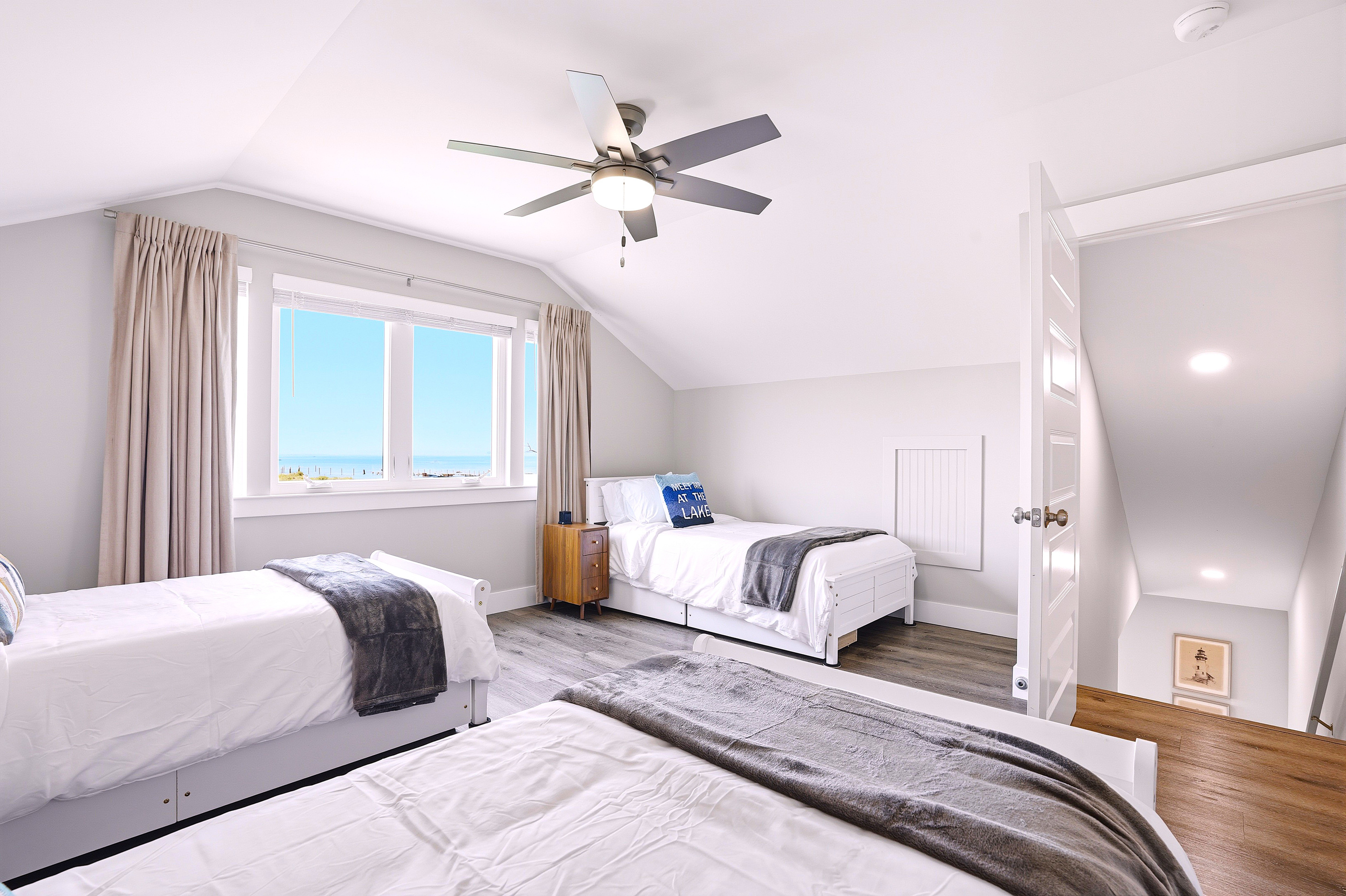 From the third-floor retreat, head back downstairs to discover the home's incredible outdoor spaces, where waterfront adventures, kayaking, relaxing by the fire pit, and unforgettable Lake St. Clair memories await.