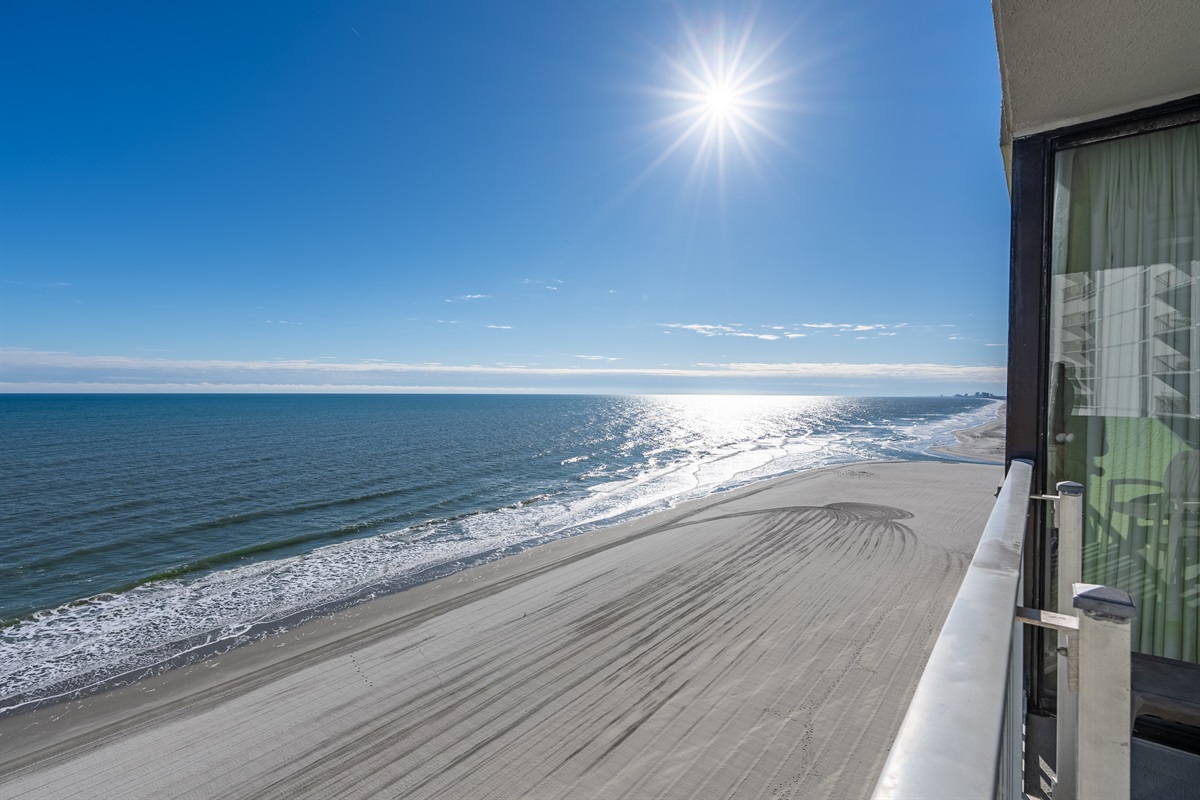Peaceful Ocean Views from the Balcony