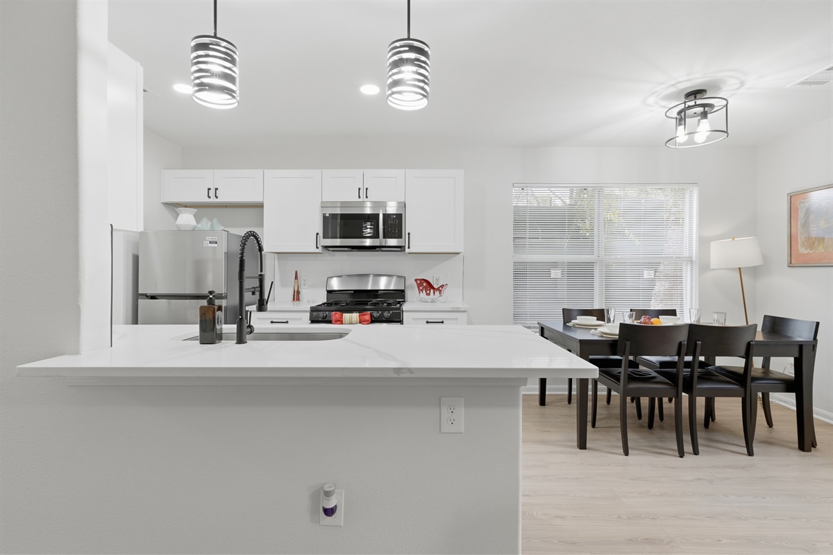 Modern kitchen with everything you need