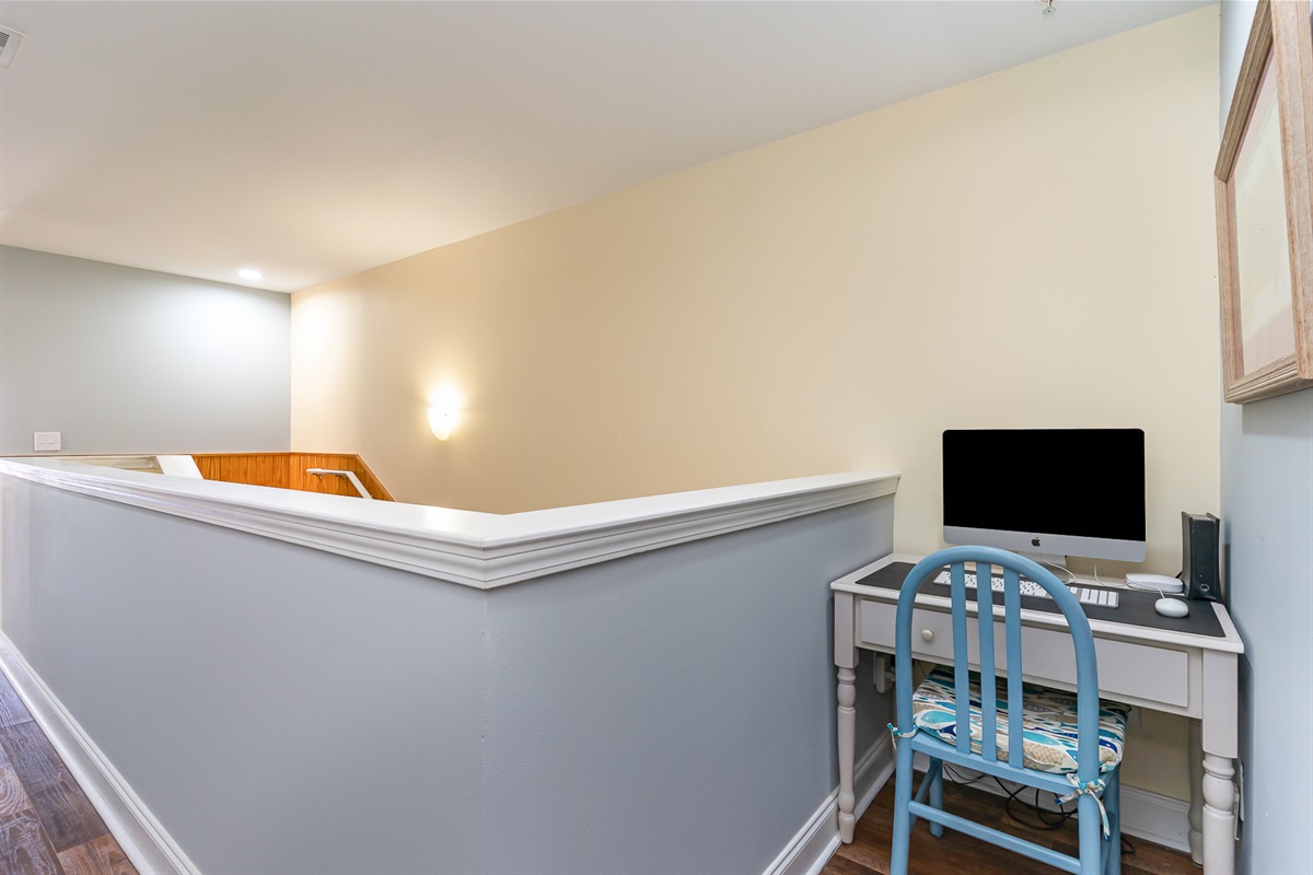 Computer Desk upstairs