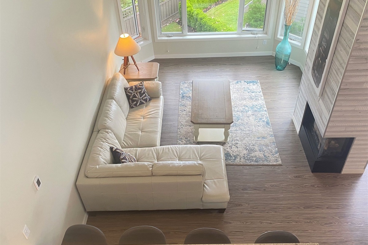 Living space from loft