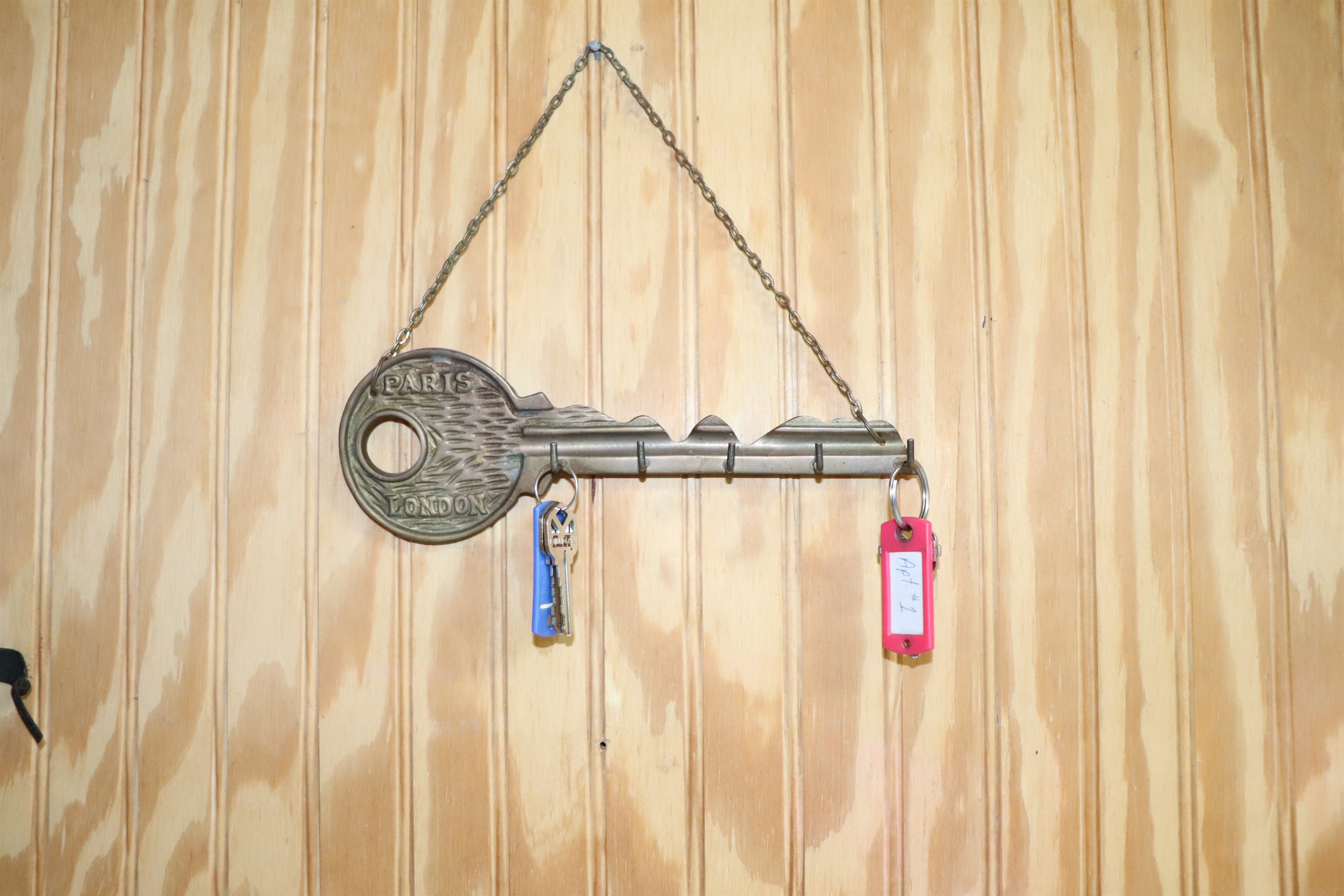Keys in gameroom at checkin