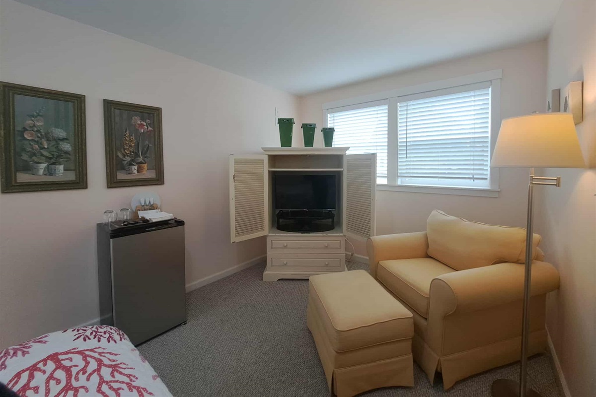 Stay entertained with a smart TV, perfect for streaming your favorite shows and movies.