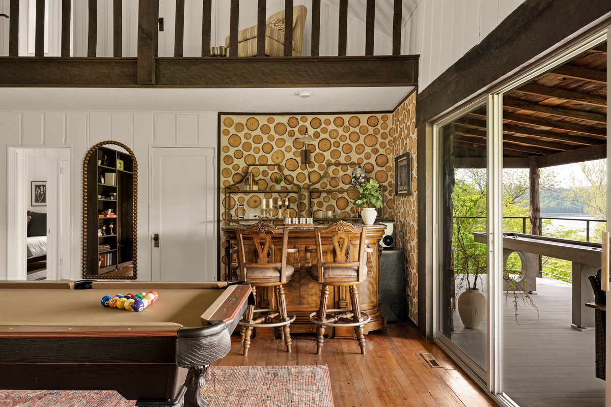 From cocktails to competition—everything you need in one space.