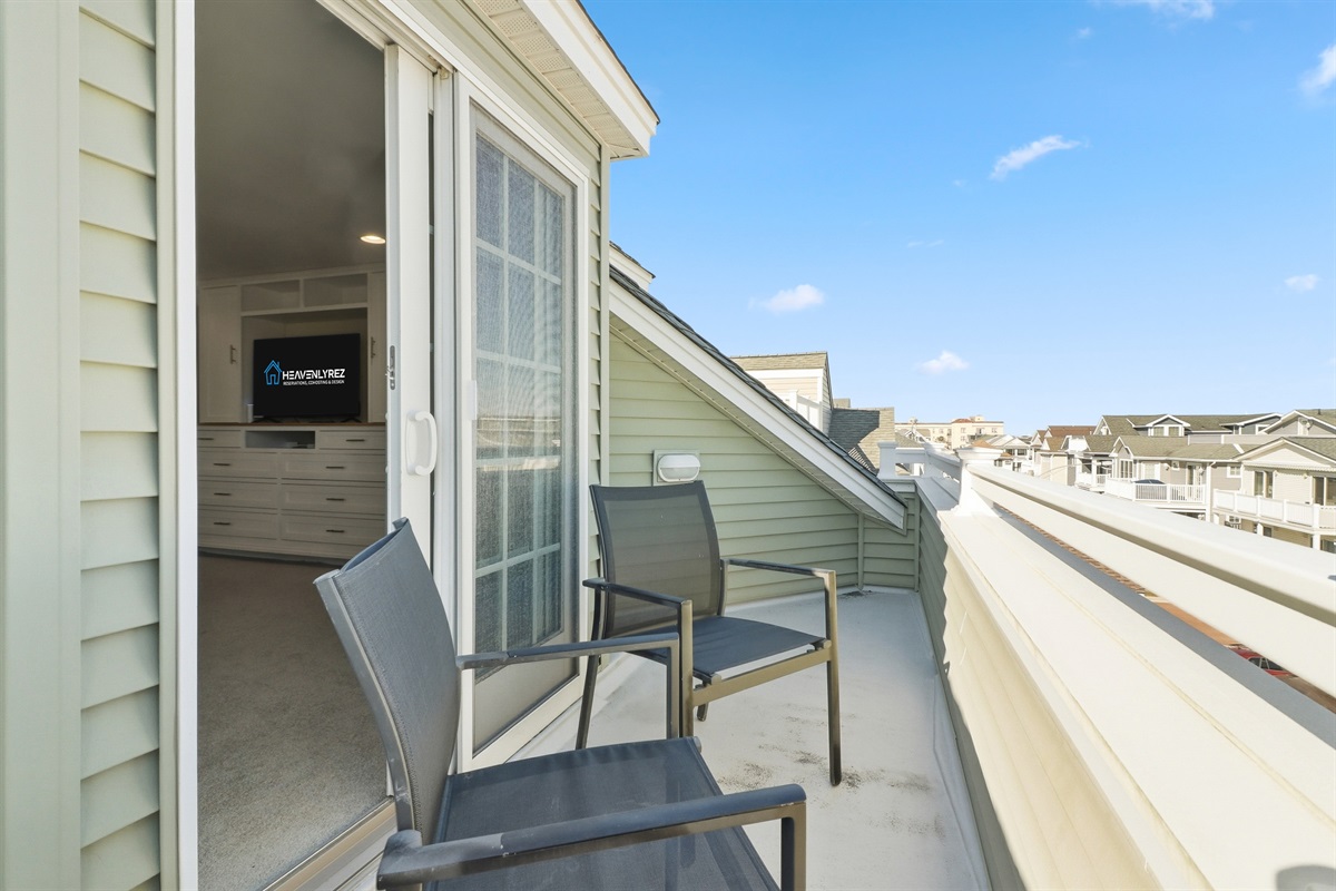 Open balcony with fresh air and relaxing outdoor views