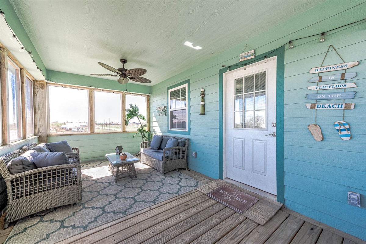 screened in porch