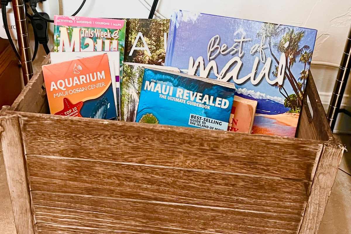 There are also plenty of Maui guide books for you to enjoy :)