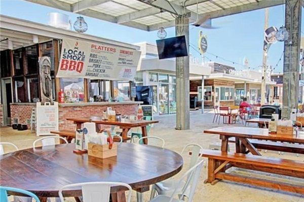 The Big Chill food area