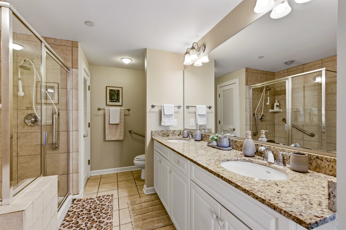 Full king suite bathroom