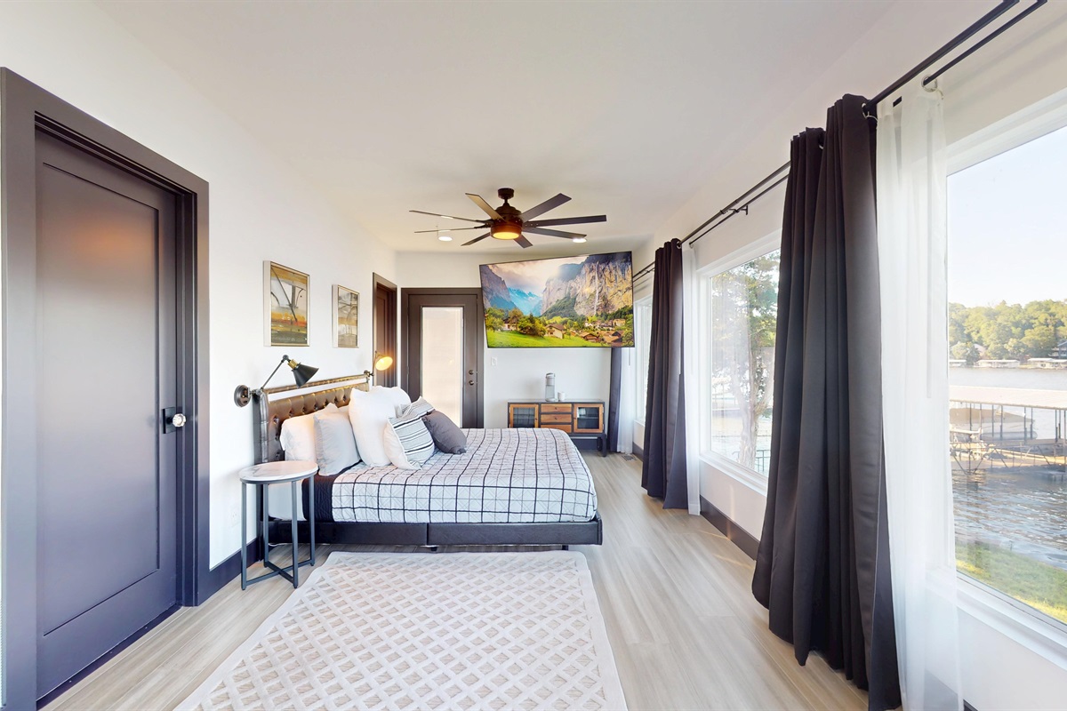 Primary Bedroom with King bed