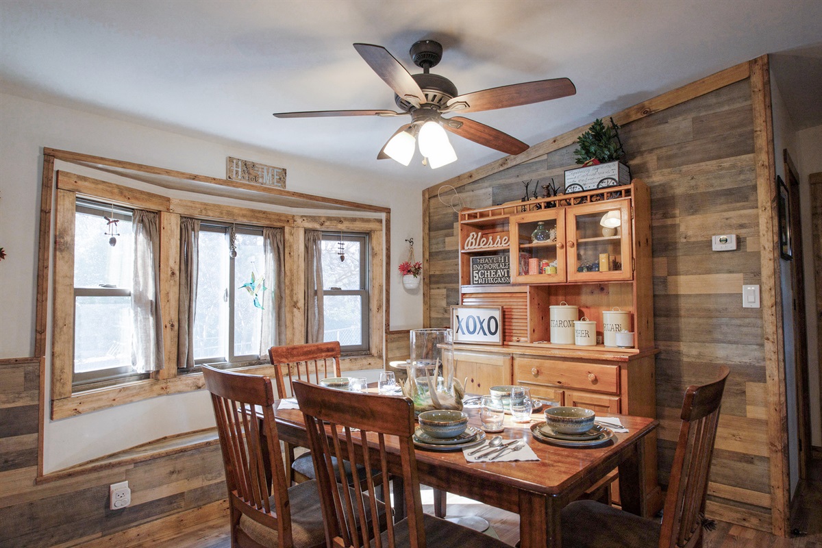 Relax indoors while staying connected to the outdoors