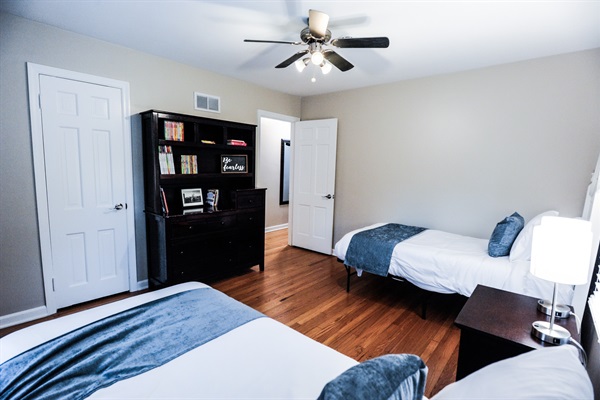 Bedroom 3 - 2 twins