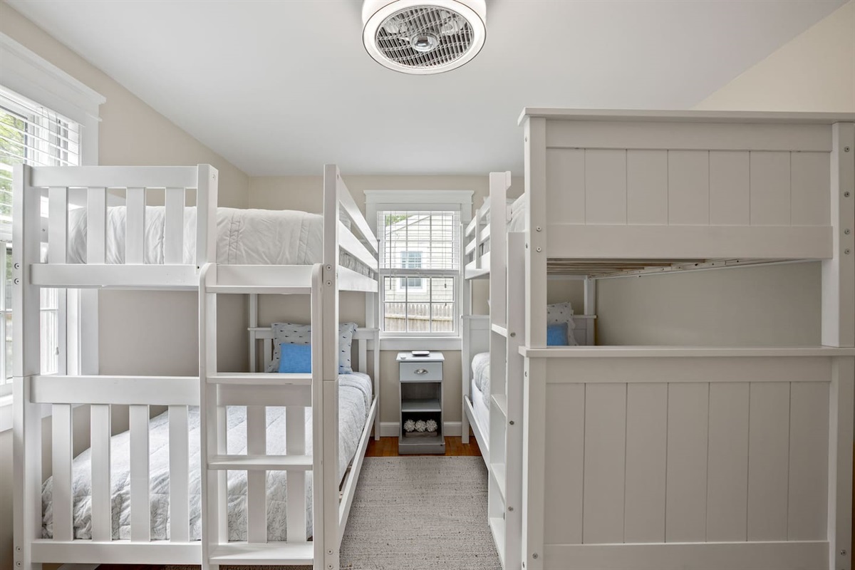 Plenty of sleeping space to get some zzzz's after a day at the beach or biking!