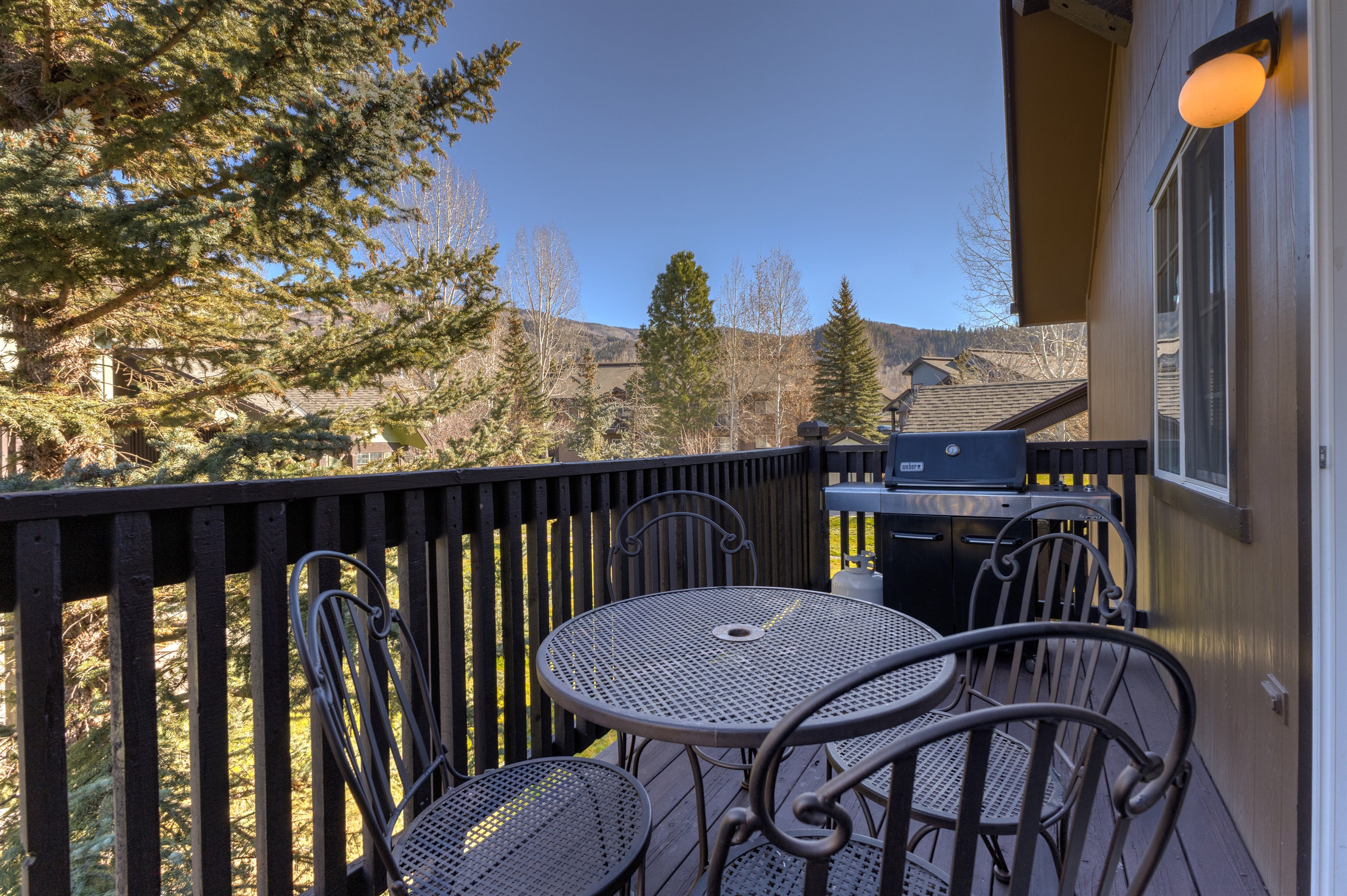 Private Deck with View