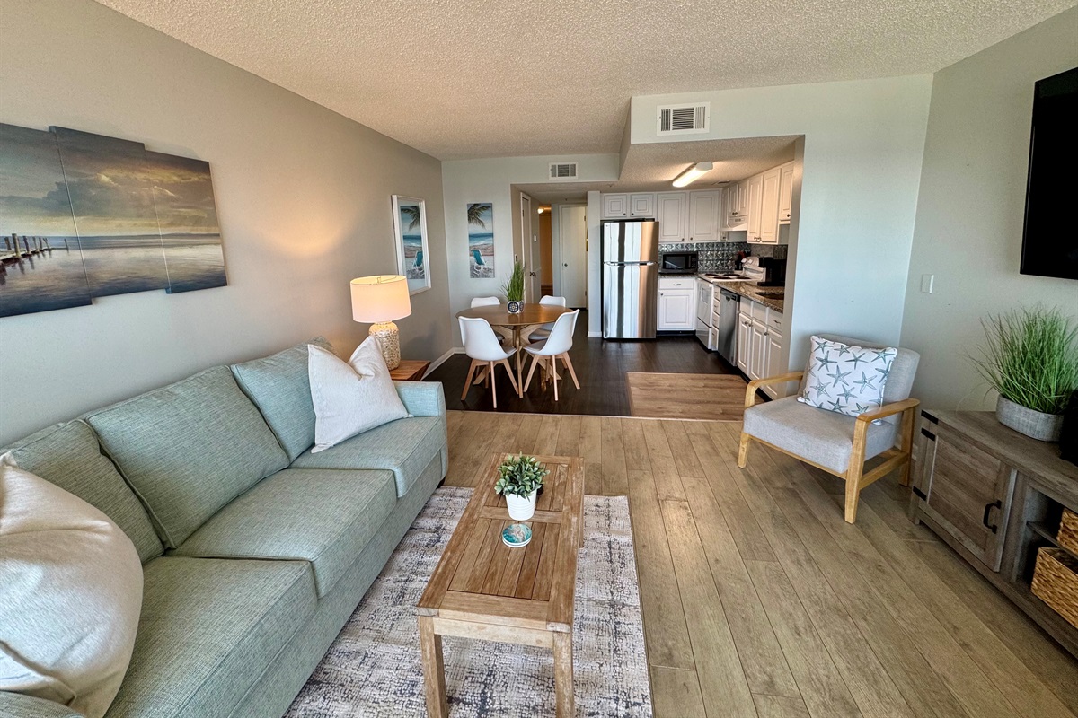 Living Room with Sleeper Sofa