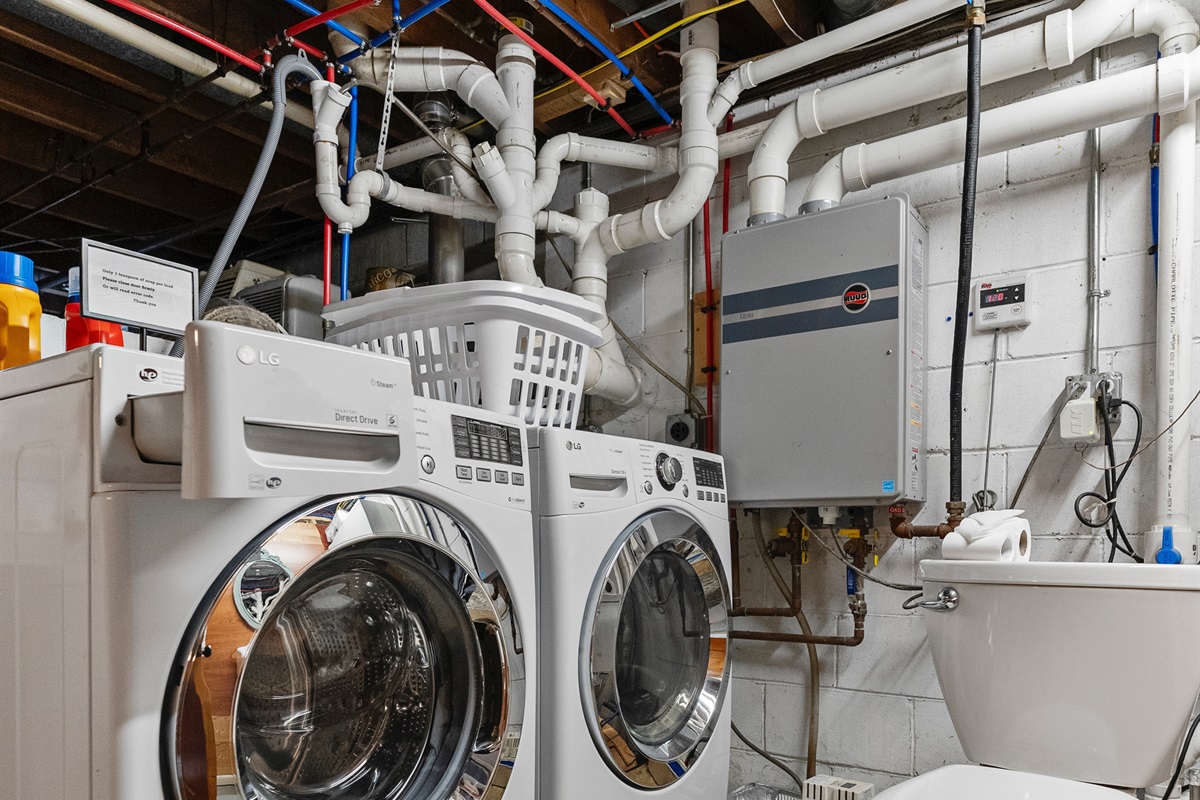 We also have a laundry area at the basement available for your convenience!