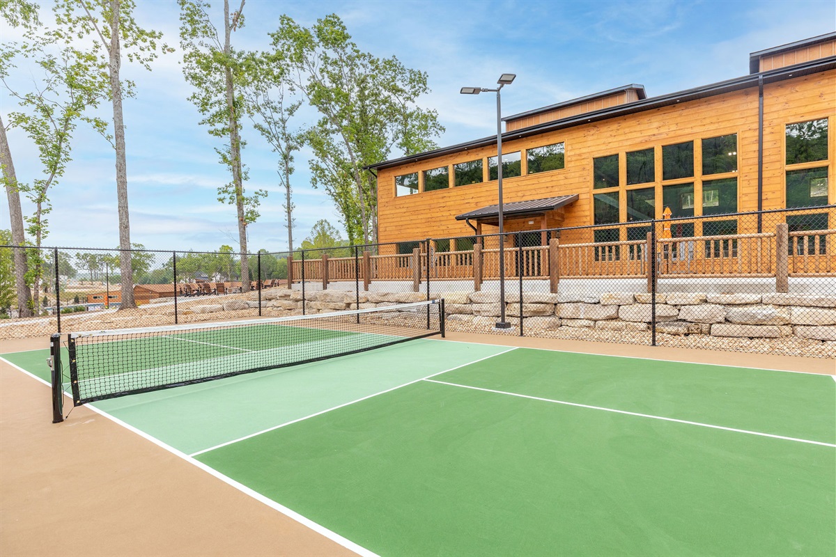 2 community pickleball courts!