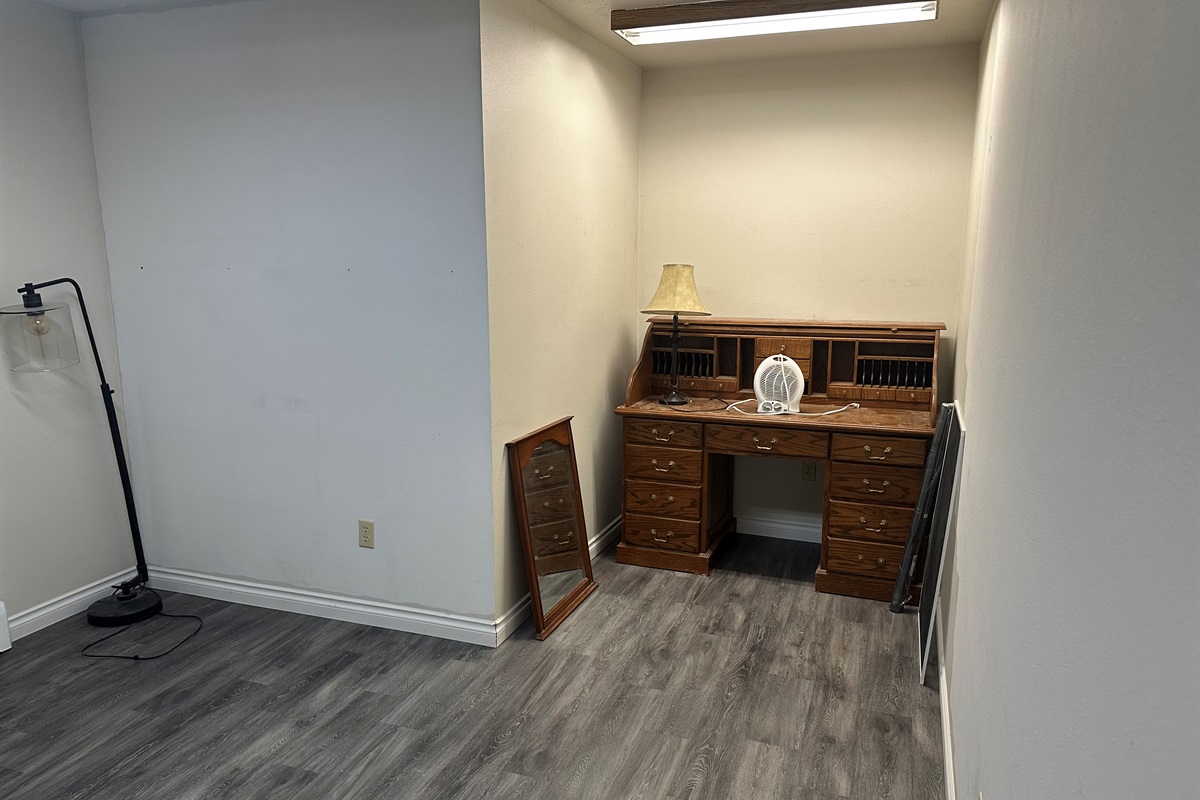 Bedroom 3 (Twin bed will be located where desk is)