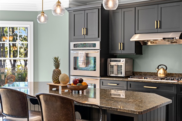 Our fully equipped kitchen makes cooking feel effortless