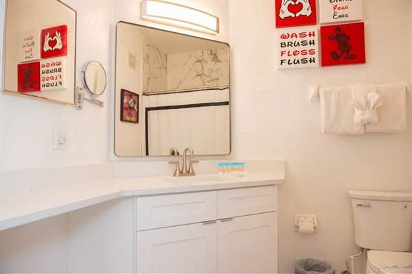Extended counter space