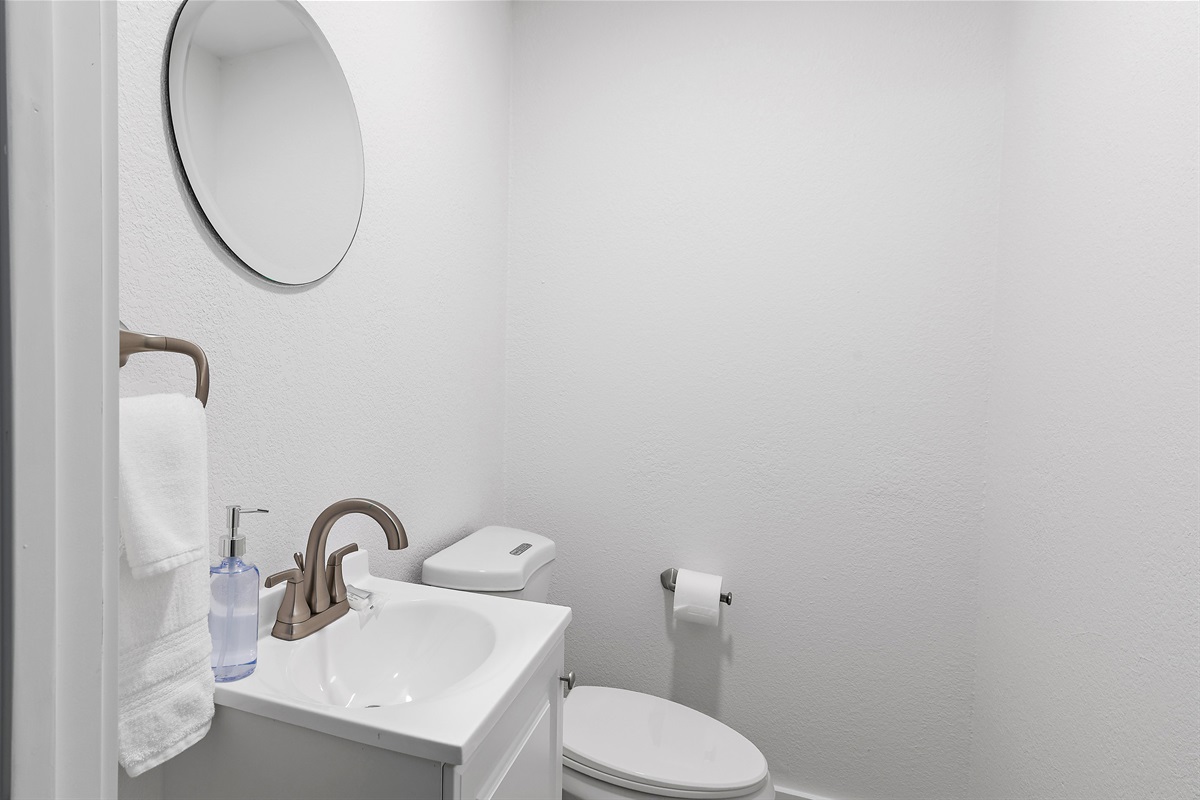 Half Bath for the Bunk Room! 