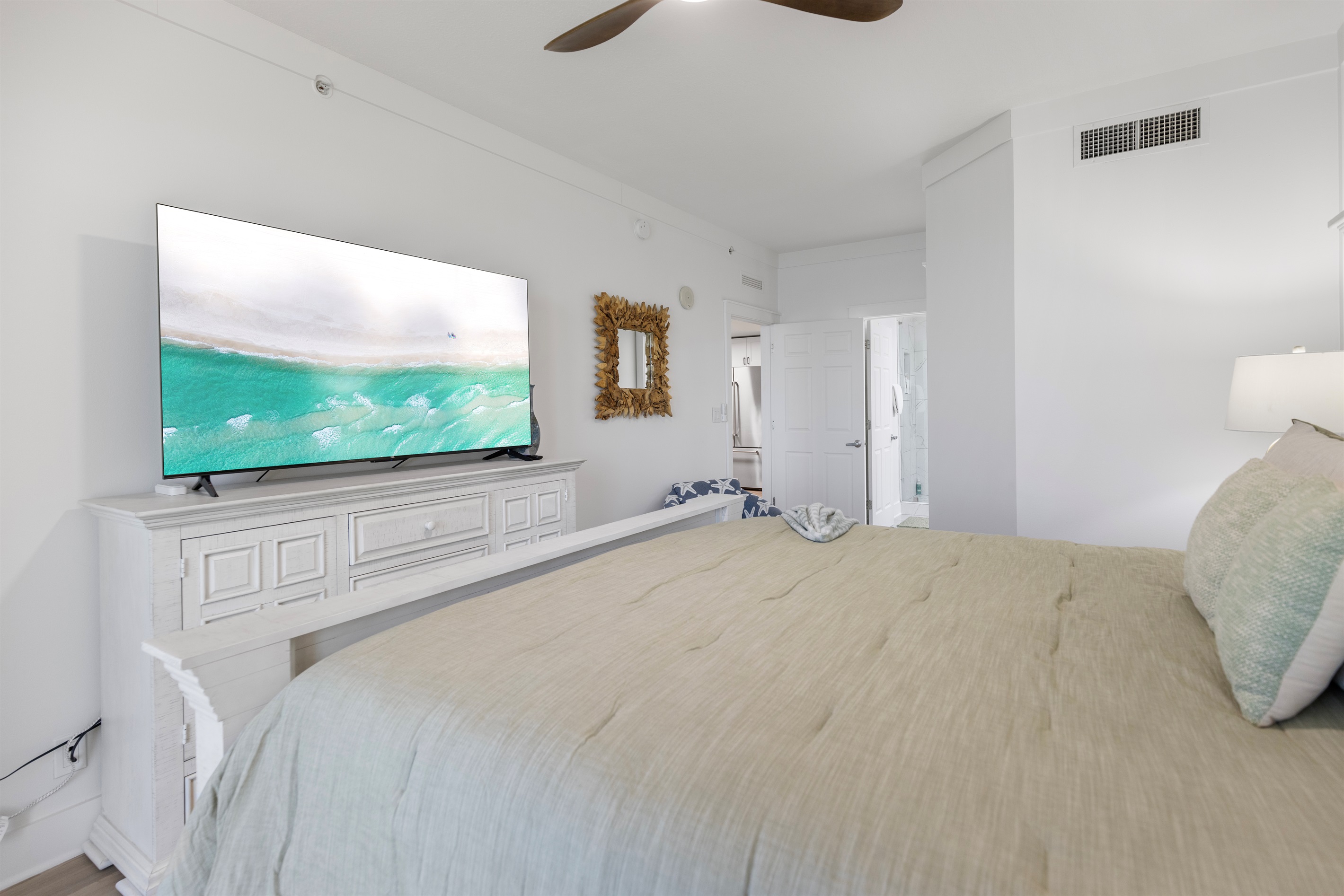 Gulf-Front Primary Bedroom