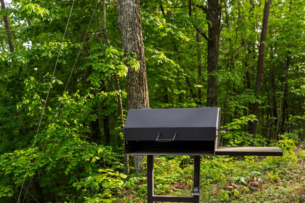 Enjoy the private park-style charcoal grill. Please bring your own charcoal, as it is not provided.