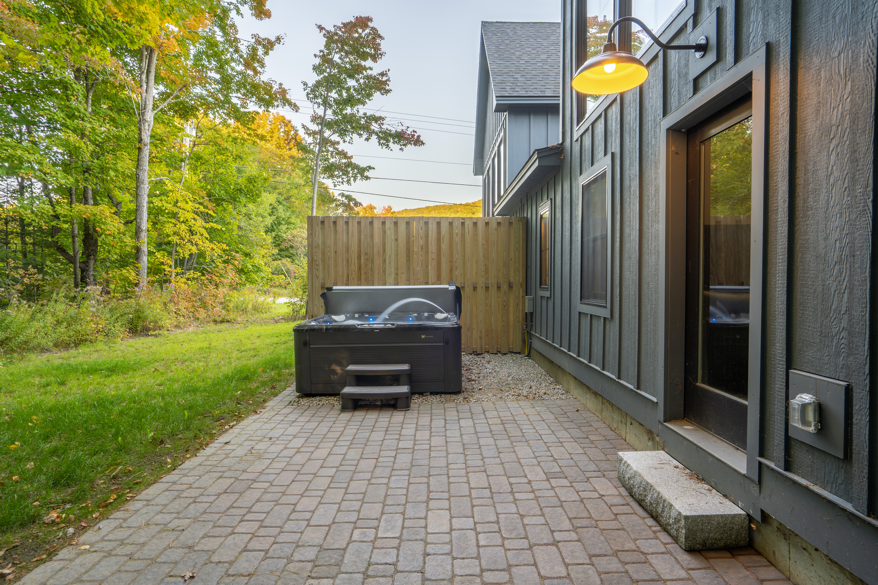 Make your stay extra special with a relaxing soak in our new hot tub.