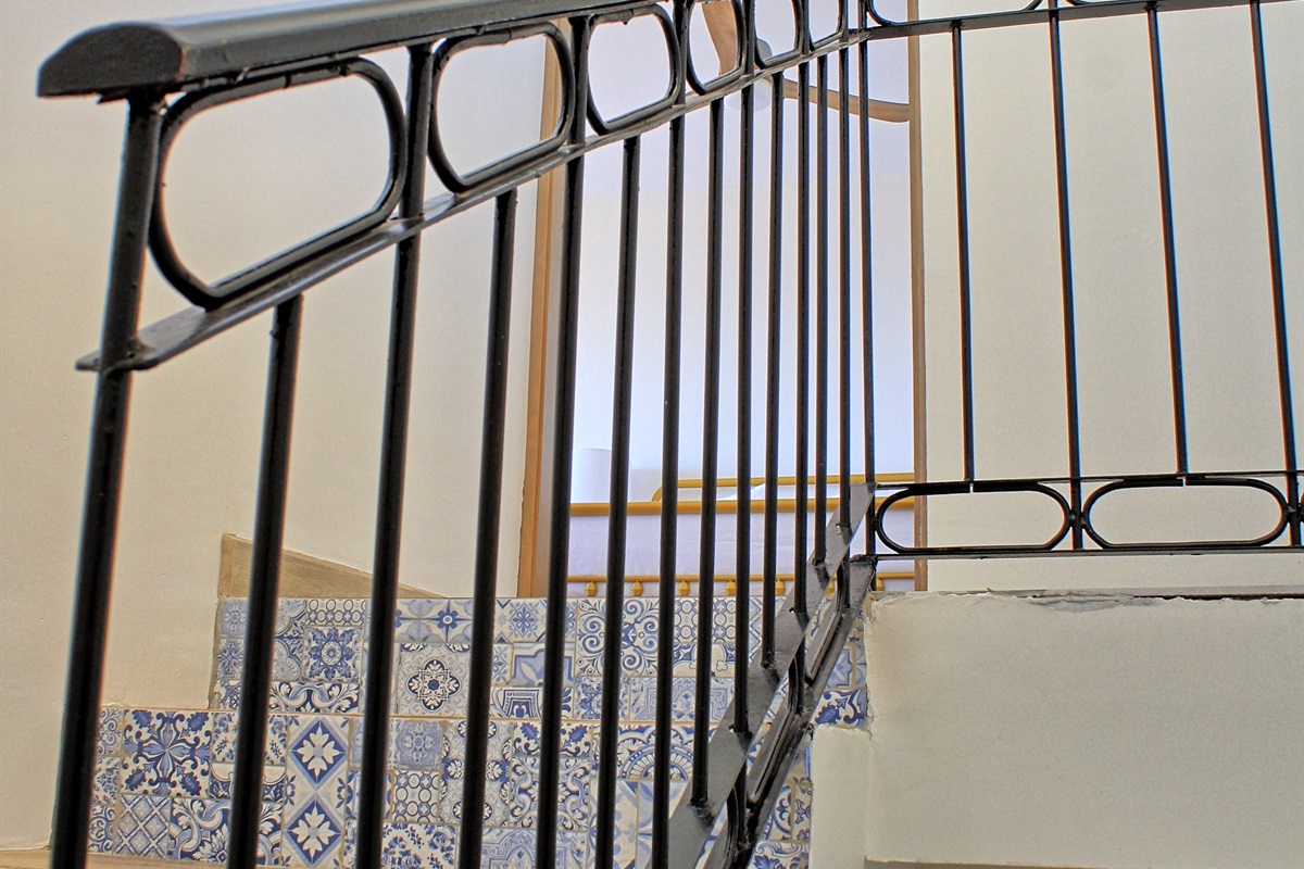 interior stairs to the penthouse