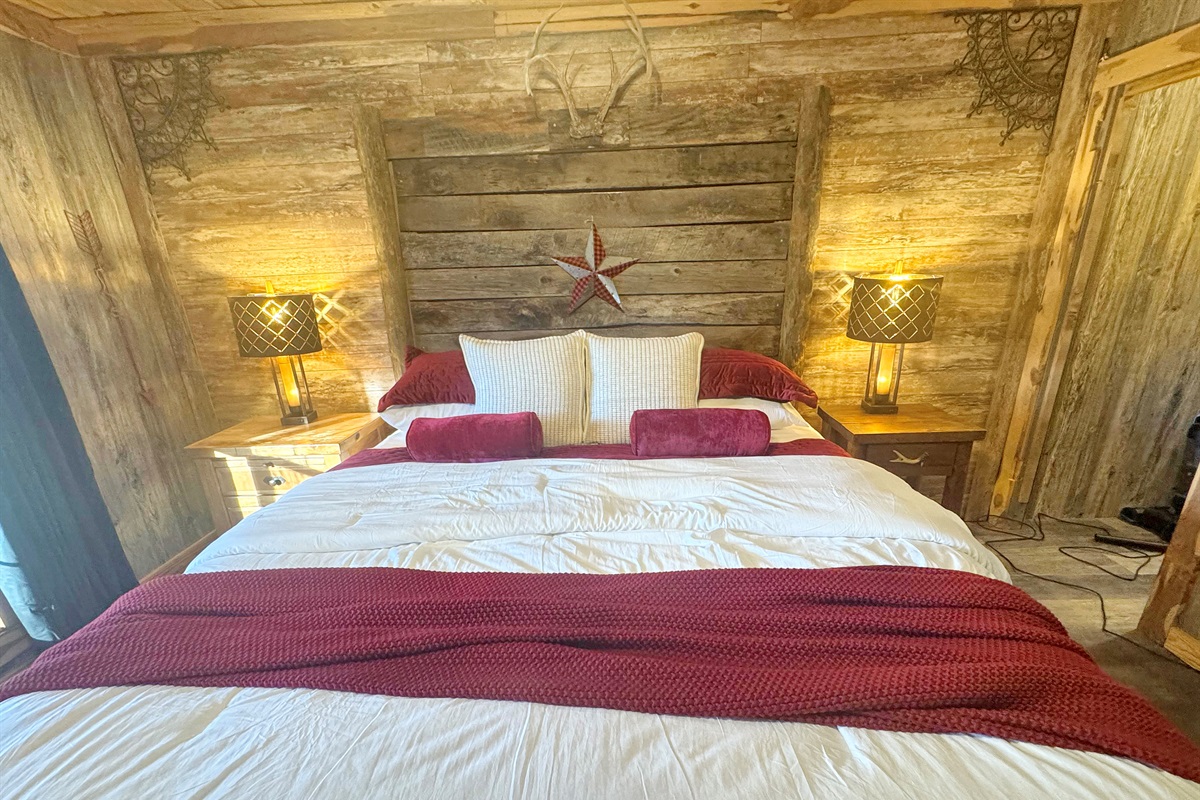 Wake up recharged - literally, with convenient USB bedside lamps.