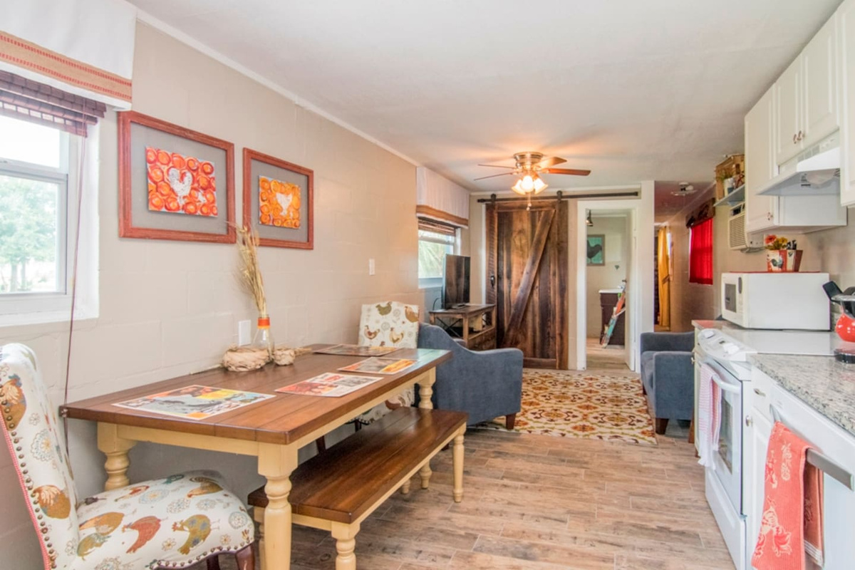 "We have stayed in great Airbnb's in places like London and Tokyo, yet no place we've ever stayed has been quite as delightful as the Ybor Roost. One of a kind! Cute, clean, quirky, but with a modern kitchen and bathroom. You could feel the love and attent