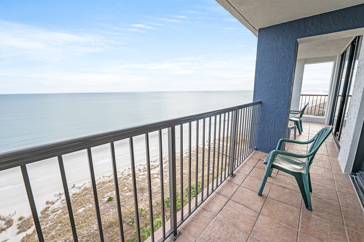 Amazing View from the Balcony!