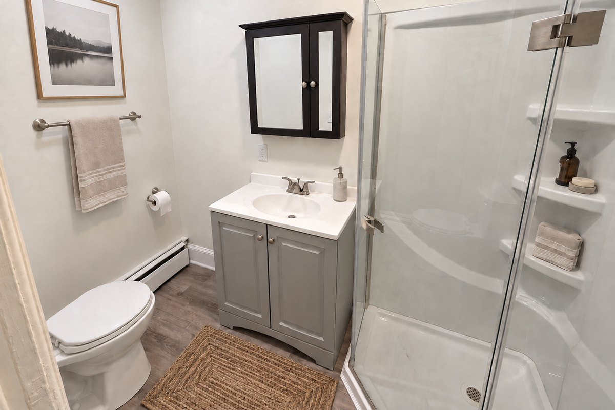 Bathroom with shower