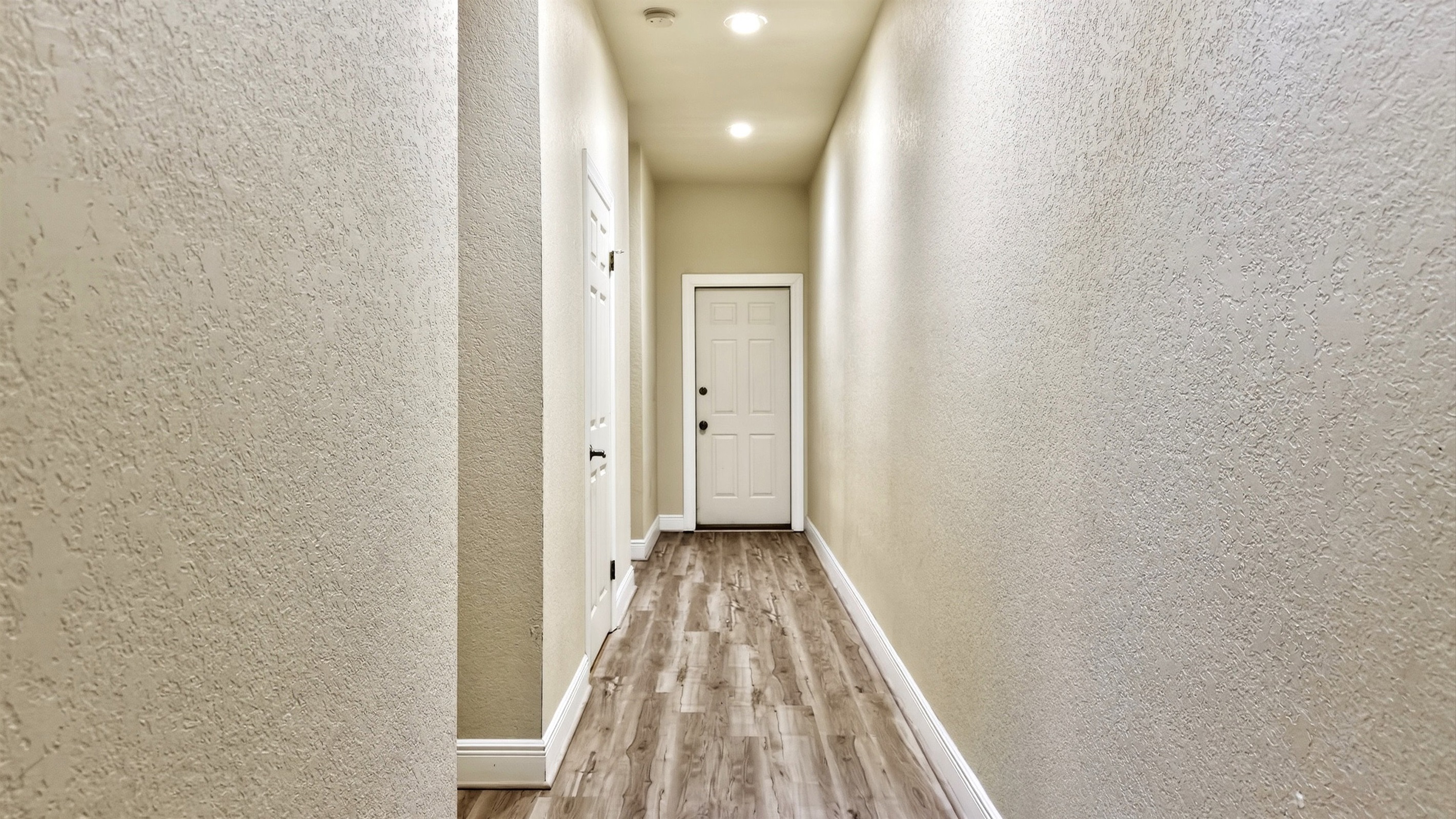 Downstairs hallway