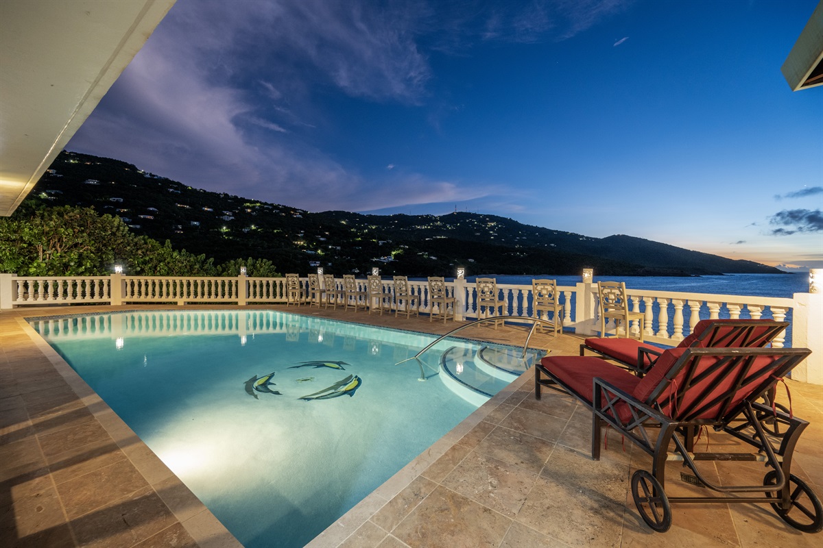 Spend your days lounging by the pool and nights under the stars.