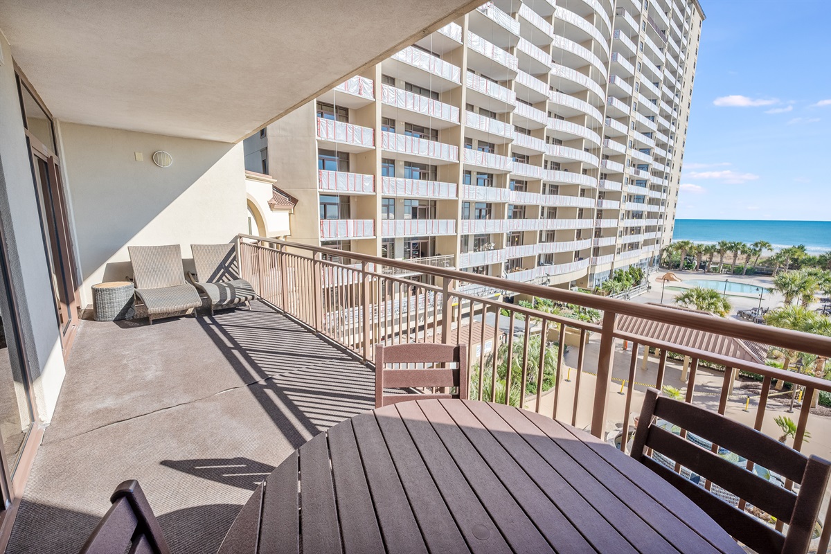 Amazing View from the Balcony!