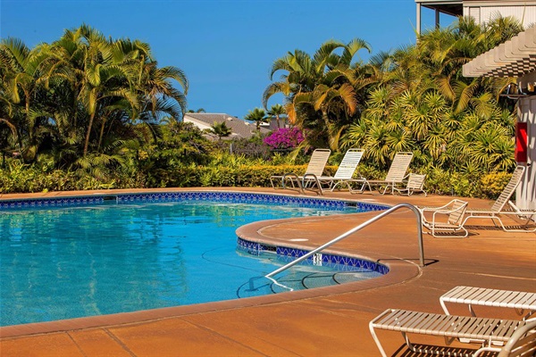 The Wailea Ekolu Pool is very private and just steps from your door - Ekolu 607