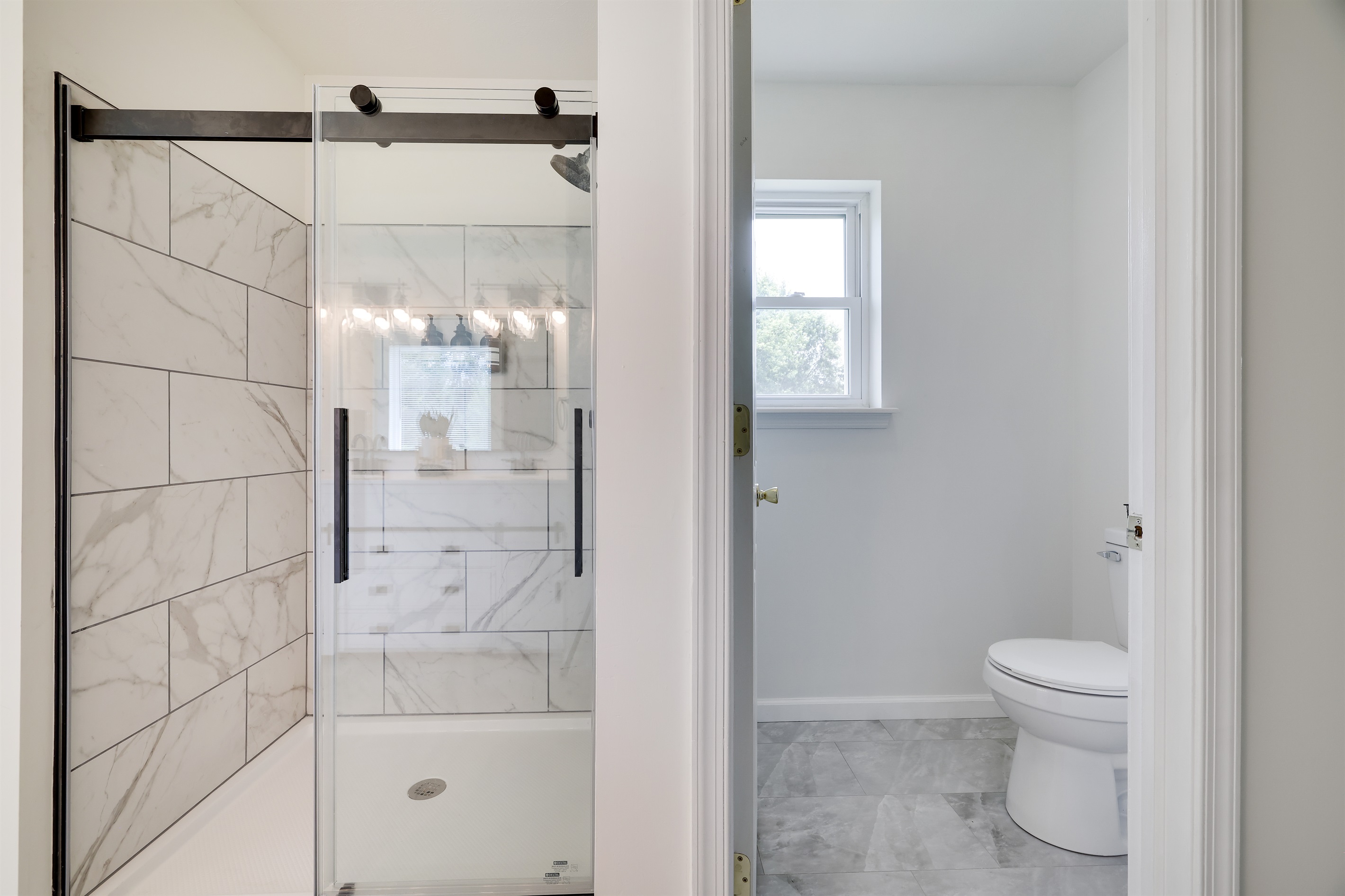 Nothing is more relaxing than a warm shower after a day of sightseeing.