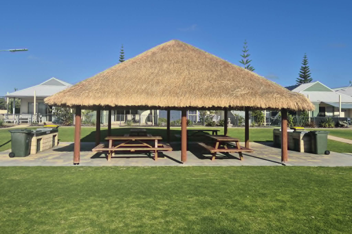 Large Gazebo and shared BBQ's for larger gatherings, near the swimming pool area is a bonus!