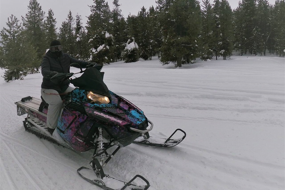 Groomed Trails straight from the cabin