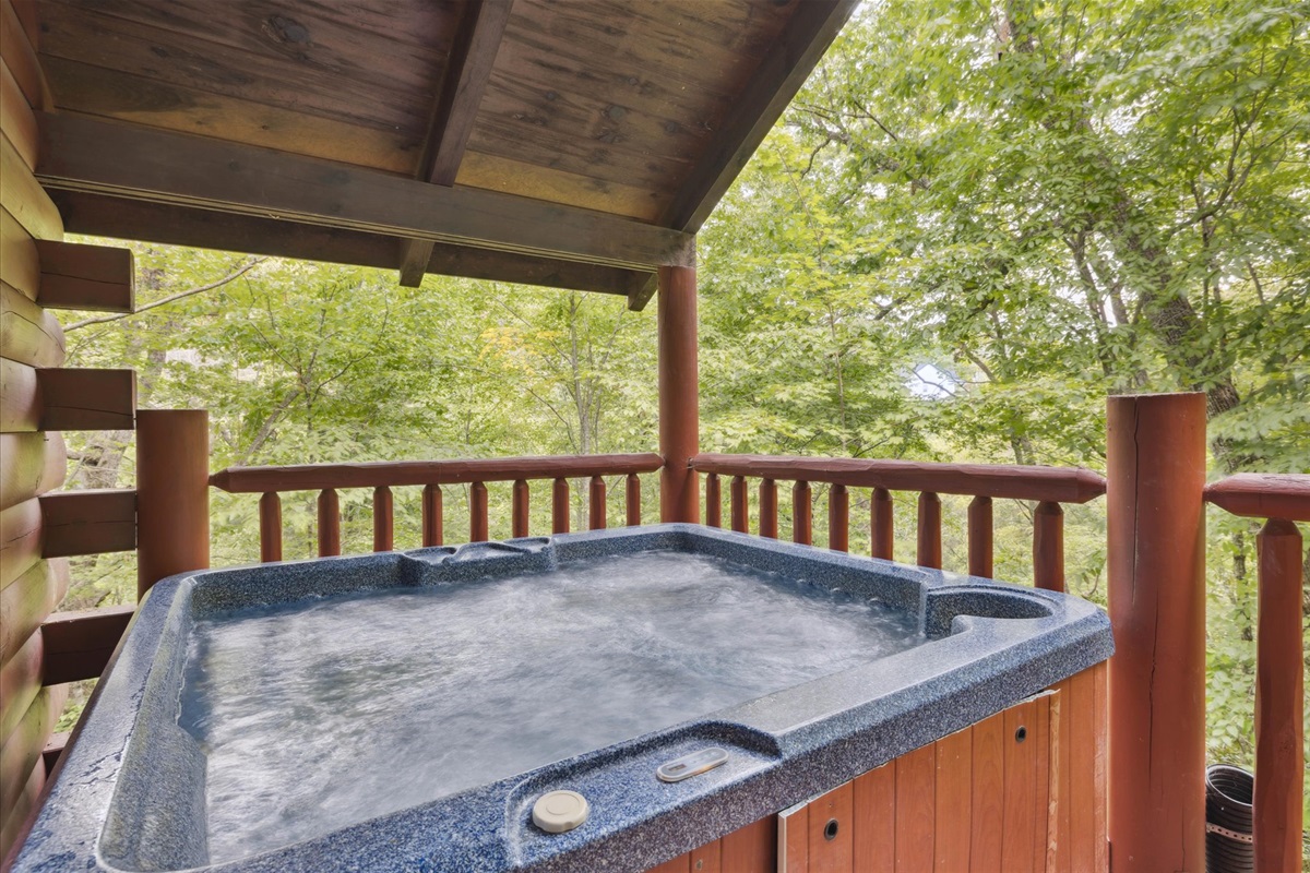 Hot Tub on front deck