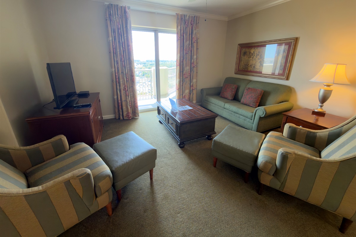 Living Room With Sofa Bed