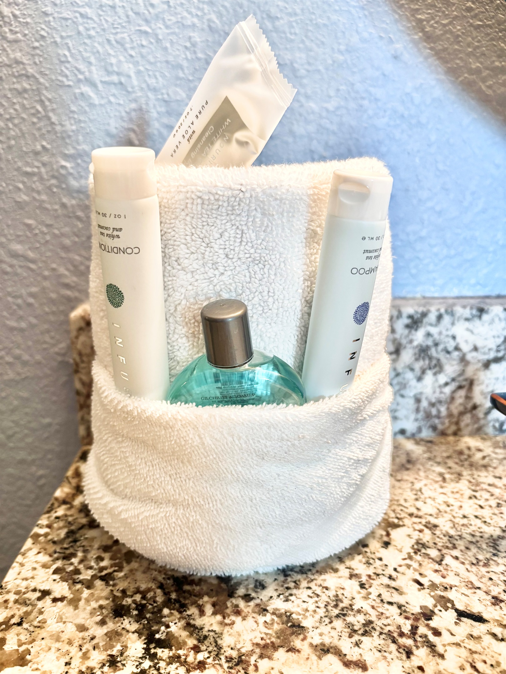 Starter amenities included!